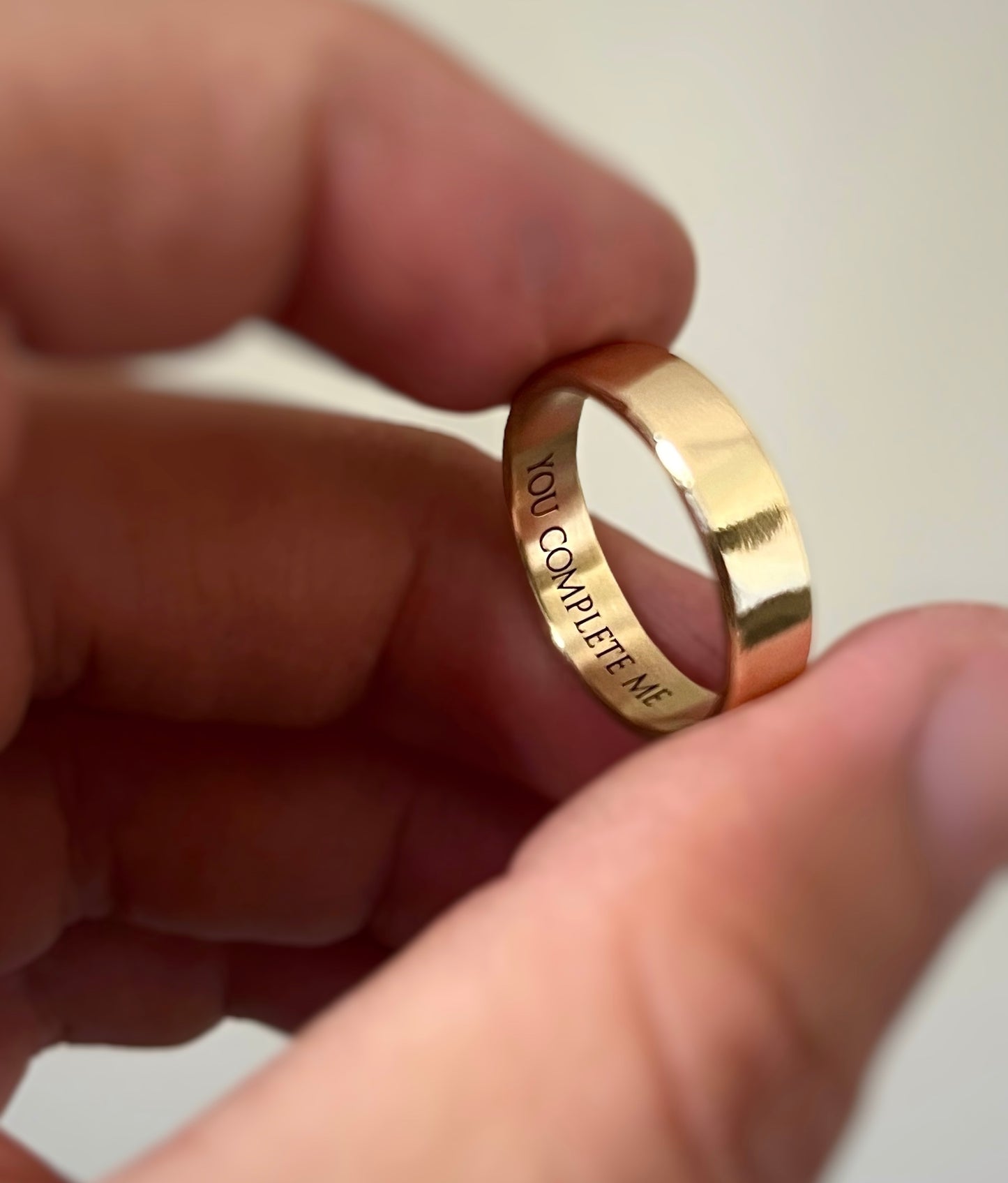 Textured Wedding Ring