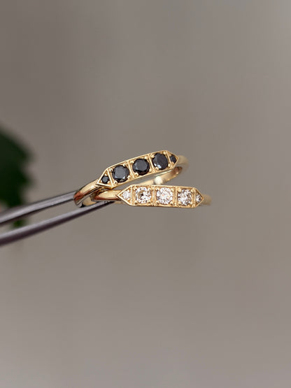 Art Deco Diamond Gold Ring