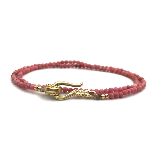 2 Wrap Pink Bracelet