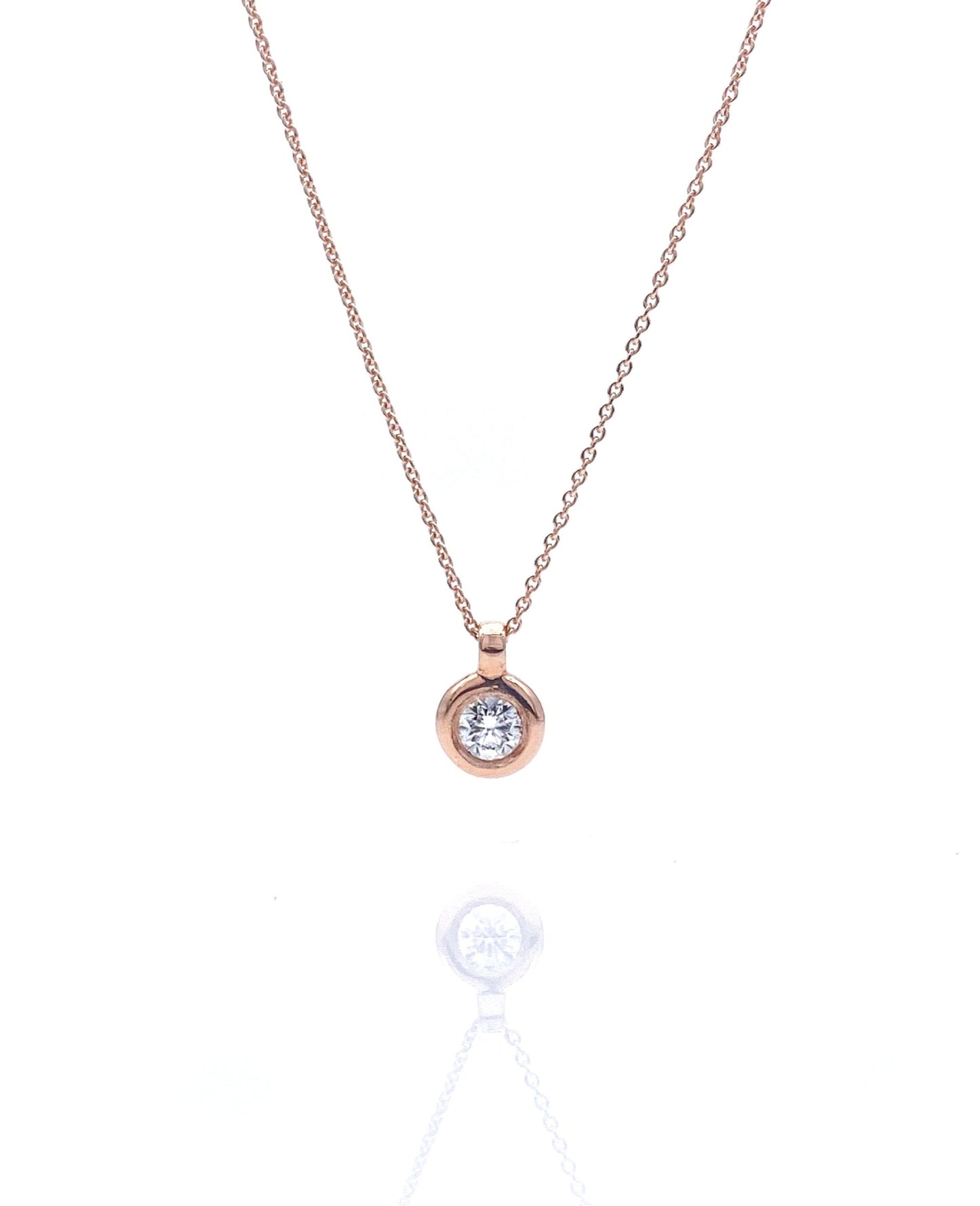 Classic 0.10ct Diamond Necklace