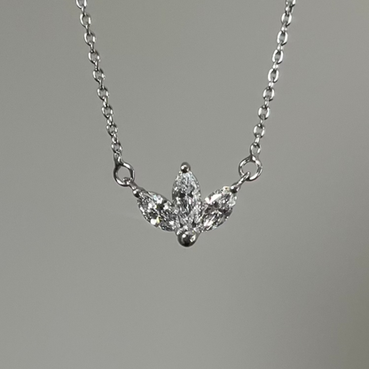Marquise Trio Diamond Necklace