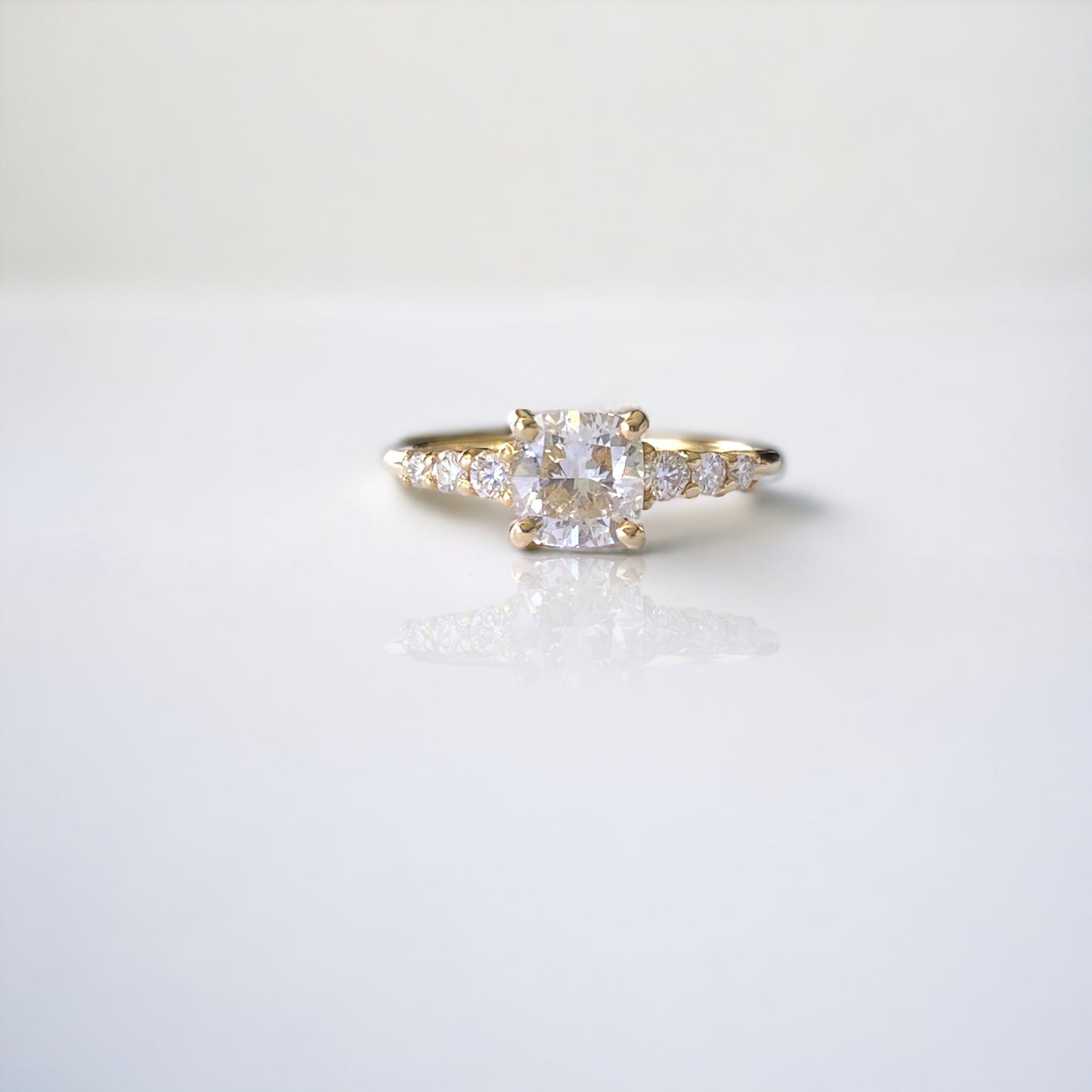 1.2ct Cushion Diamond Engagement Ring