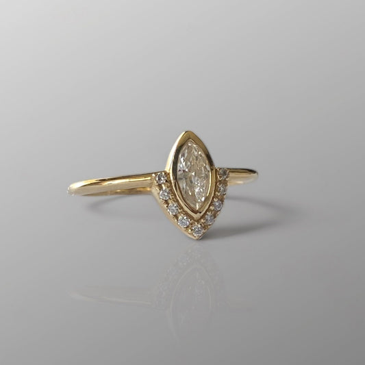 Marquise Diamond Ring