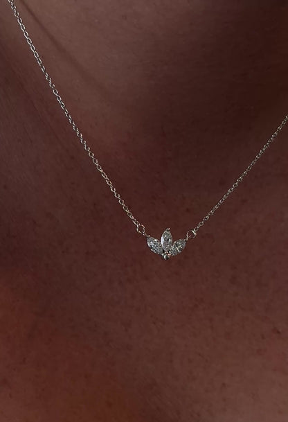 Marquise Trio Diamond Necklace