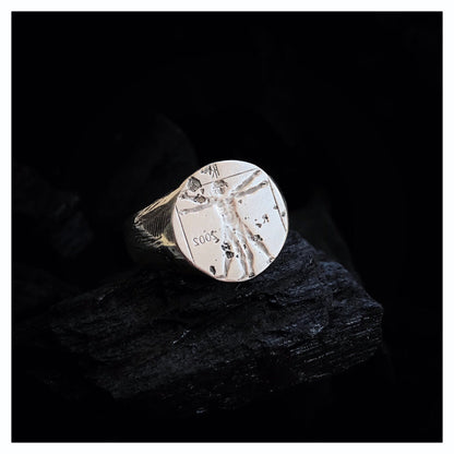 Leonardo da Vinci Signet Ring