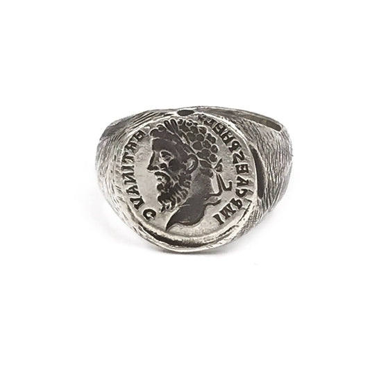 Ancient Roman Coin Ring