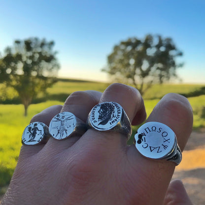 Ancient Roman Coin Ring