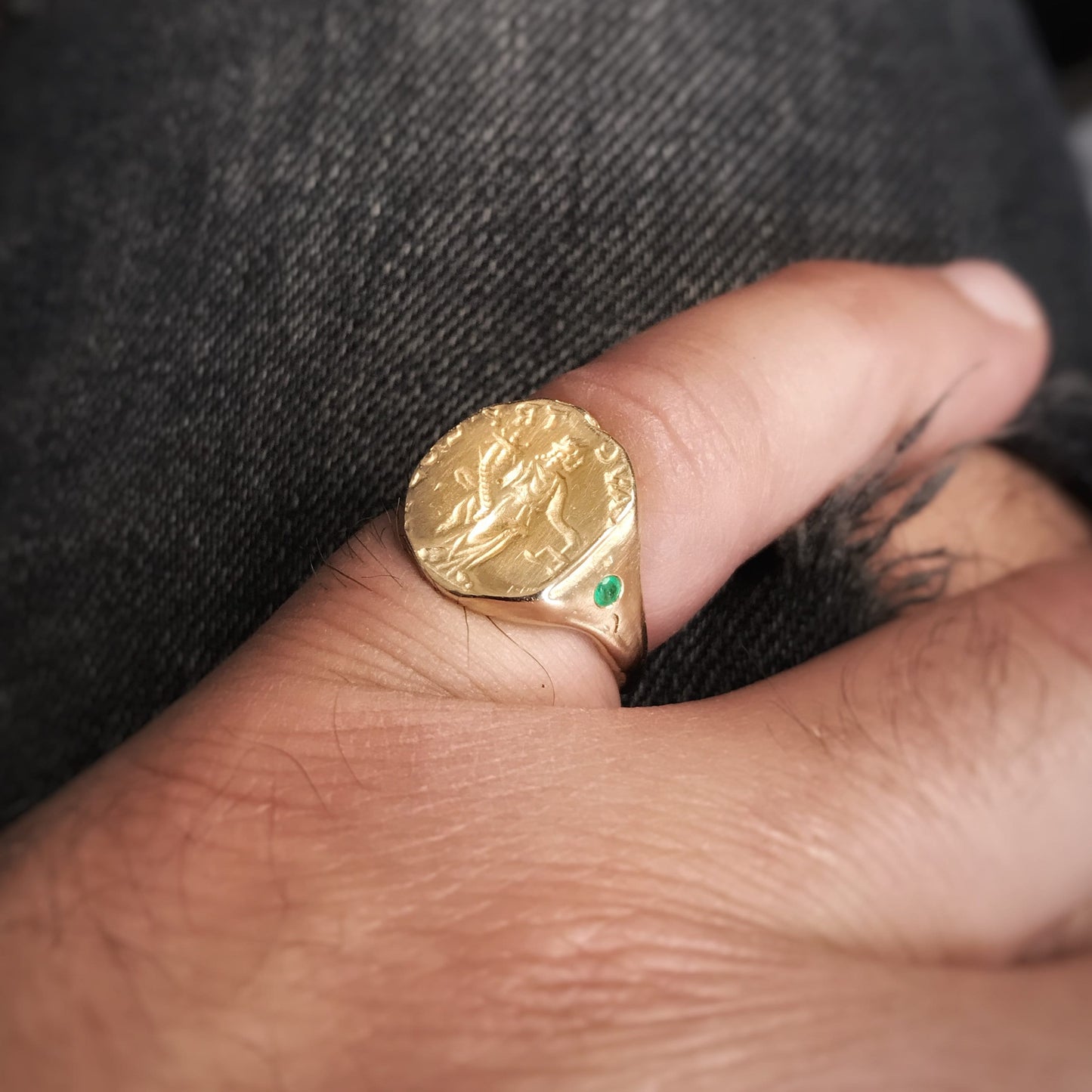 Aequitas Pinky Ring