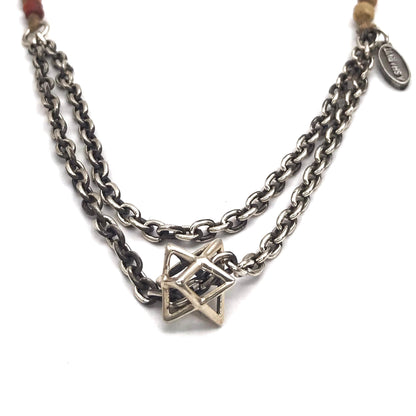 Merkaba Beaded Necklace