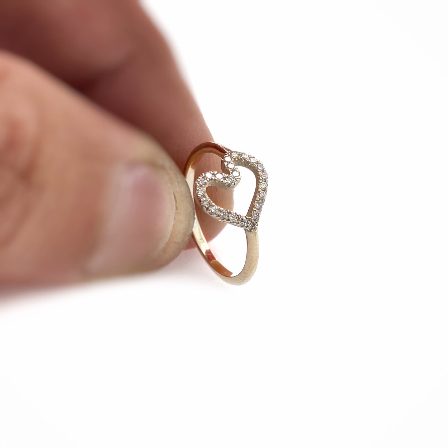 Pinky Heart Ring