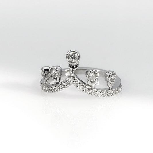 Diamond Crown Ring