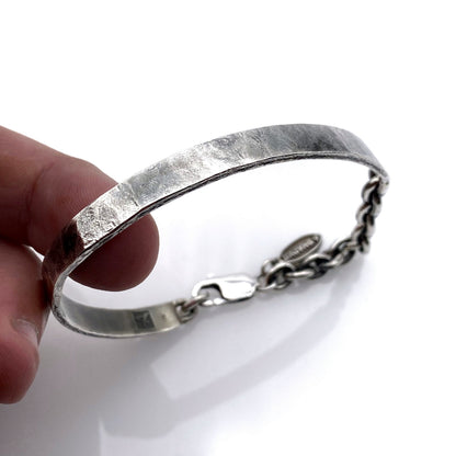 Rustic Cuff Chain Bracelet